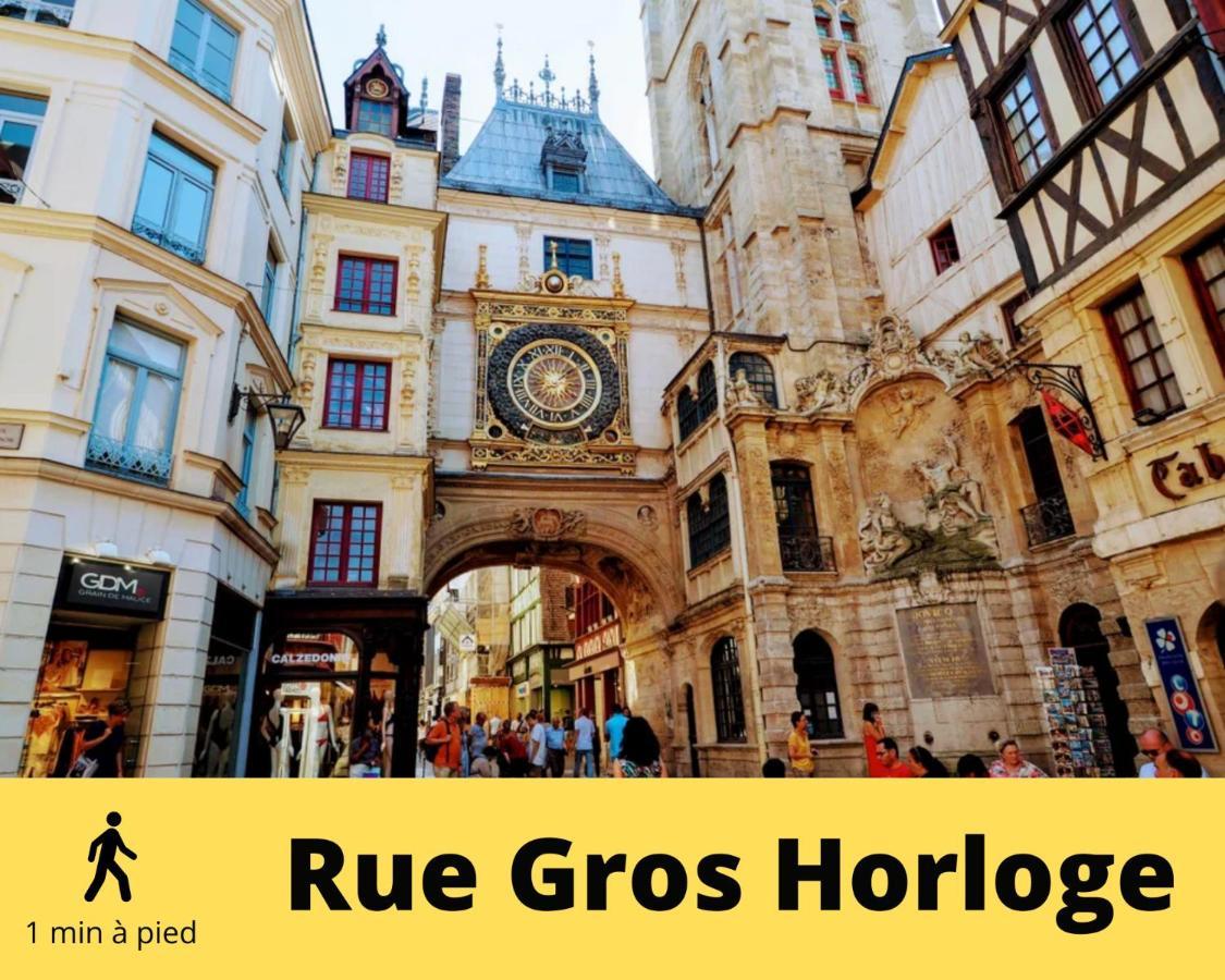 Vicomte/Cosy-Hypercentreville-Rouen/Netflix-Wifi/ Bagian luar foto